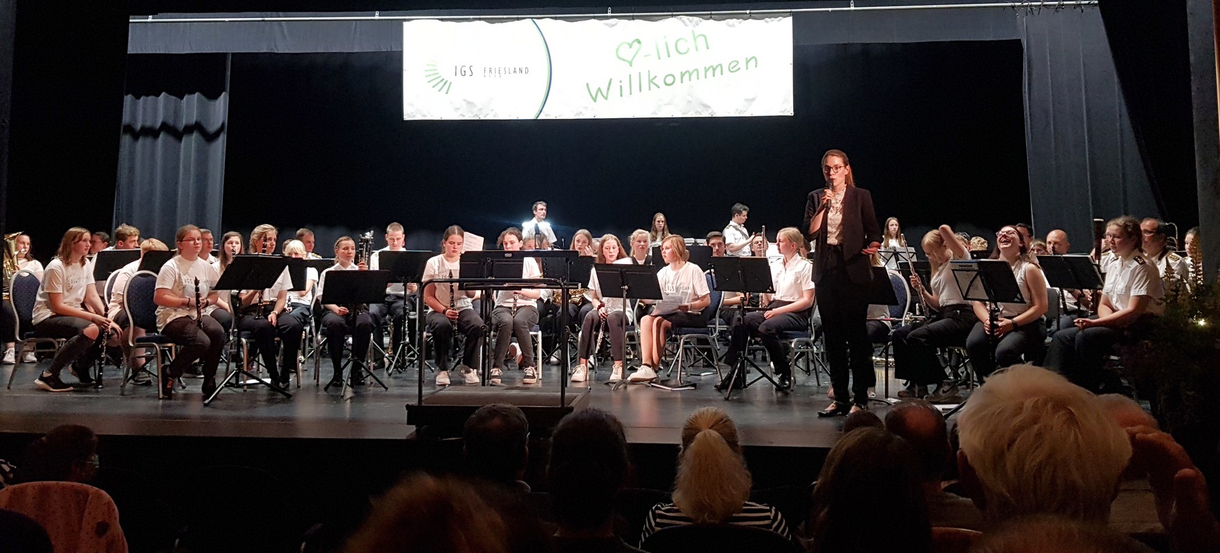 Sommerkonzert 2022 IGS Friesland Nord gemeinsam mit Marinemusikkorps aus Wilhelmshaven